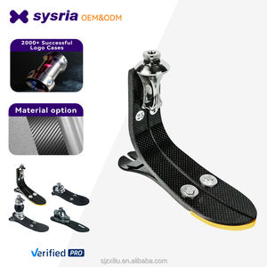 Logo personnalisé, durable, pour clinique médicale, socle de genou pour prothèse, matériaux en acier, alliage d'aluminium, alliage de titane, soins de santé, marche - Product Image 5