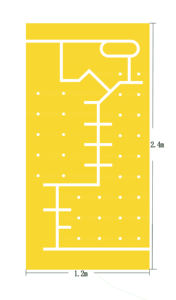 Gimnasio culturismo ejercicio Fitness <span class=keywords><strong>Studio</strong></span> Ninja Warrior obstáculo Peg laberinto gimnasio escalada Peg Board laberinto pared - Product Image 4