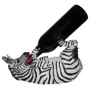 Zebra Wijnfles Houder