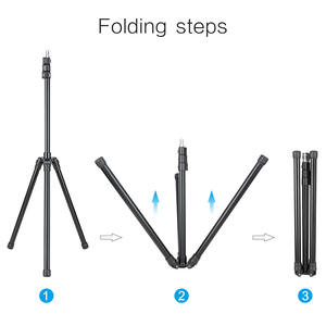 Zomei — trépied pour Studio Photo et téléphone portable, accessoire avec lumière LED, pour <span class=keywords><strong>Selfie</strong></span>, diffusion en direct - Product Image 5