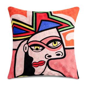 Custom Picasso Abstract <strong>Throw</strong> Pillows Cushion <strong>Cover</strong> Home Decorative <strong>Sofa</strong> Seat Embroidery Cushion <strong>Cover</strong> - Product Image 4