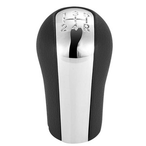 Pommeau de levier de vitesse en cuir électroplaqué noir pour Toyota Corolla 5 6 vitesses, levier de changement de vitesse ergonomique - Product Image 2