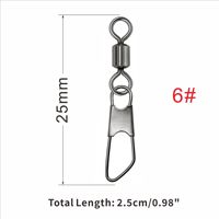 Swivel Gaya Amerika dengan Pengait Jepret Tipe A Bahan Besi LYMY-011