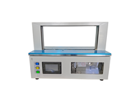 Machine de cerclage silencieuse et écologique de qualité alimentaire à commande PLC avec moteur mécanique silencieux pour environnement calme et emballage bois