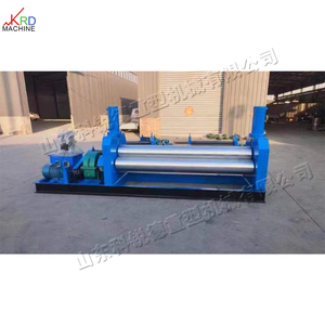 Ba Con lăn đối xứng phổ tấm kim loại cán CuộN Máy uốn tấm cán máy - Product Image 4