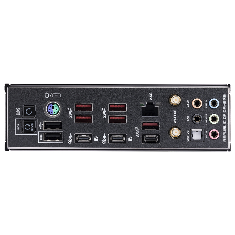 ASUS ROG CROSSHAIR X670E GENE Micro-ATX AMD Motherboard with ASUS ROG CROSSHAIR X670E GENE Micro-ATX AMD Motherboard with