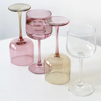 Niche rétro violet haut de gamme maison verre à vin ensemble Design moderne Style luxe Bar lumière gobelet vin rouge