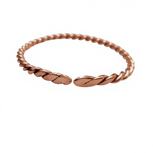 Stylish <b>Copper</b> Bracelet for Women Featuring Simple Modern Design Comfortable Daily Wear Fashion Accessory - Product Image 1