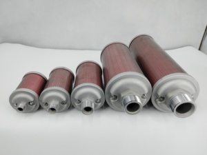 Silenciador desecante de piezas de tornillos, silenciador de secador de aire XY05 DN25 - Product Image 3