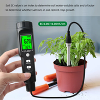 Portable jardin sol EC Temp mètre 2 en 1 ferme sol EC testeur stylo plantes fruitières analyseur de température du sol EC moniteur capteur à vendre
