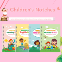 Cahier d'Écriture Réutilisable pour l'Apprentissage Précoce des Enfants, Exercice de Flexibilité des Doigts, Jouet Éducatif