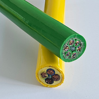 Câble électrique de grue à tour en cuivre pour grue aérienne câble d'épandeur de câble d'enrouleur rond gaine en PVC PUR pour grues portuaires 4x16