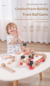 Jeu de piste à billes pour enfants, très populaire, jouet interactif parent-enfant, entraînement à la concentration, ensemble de jeu éducatif pour garçons et filles - Product Image 3