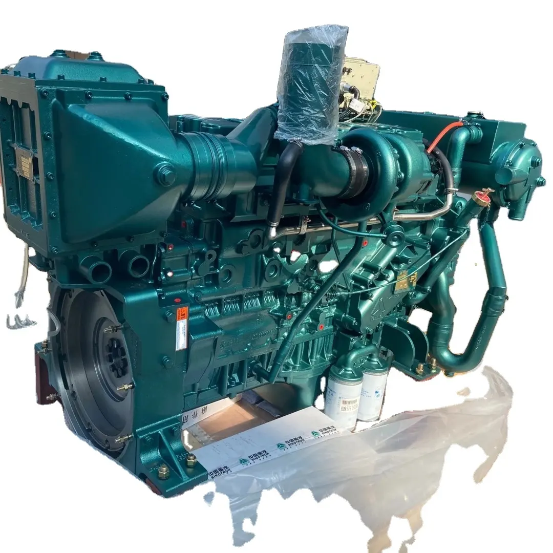 محرك قوارب ديزل WD615.67 245HP من Sinotruk للبيع مصنوع في الصين