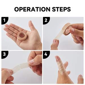 Pita kain bedah warna kulit rumah sakit pita sutra hipoalergenik medis <span class=keywords><strong>durapore</strong></span> - Product Image 3