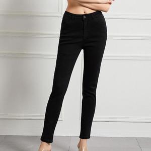RNSHANGER <span class=keywords><strong>Jeans</strong></span> <span class=keywords><strong>push</strong></span>-<span class=keywords><strong>up</strong></span> taille haute à la mode pour femmes Pantalon en denim moulant élastique de rue Y2k en coton doux <span class=keywords><strong>Jeans</strong></span> pour femmes - Product Image 3
