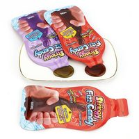 Permen Jeli Rasa Cola & Anggur 2-in-1 yang Dapat Diperas