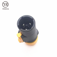 Wasserdichter 3-Pin Powercon Display-Steckverbinder LED-Bildschirm-Kabelstecker Männlich Weiblich Buchse Stecker Messing für Digitale Beschilderung