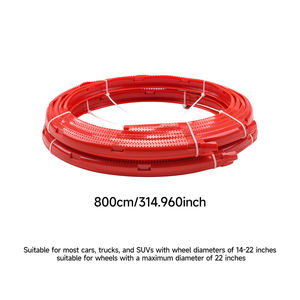 4-teiliges Set Universelle Stilvolle Autofelgen-Schutzabdeckungen für 12-24 Zoll PKW/LKW Leichtmetallfelgen Hochwertiger Felgenschutz - Product Image 6