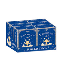 Boîte en papier kraft personnalisée avec logo, vente en gros d'usine, boîte surprise Tide Play, boîte aveugle personnalisée pour l'emballage de cadre photo