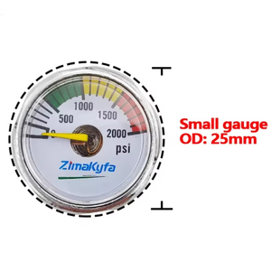 Adaptateur de remplissage de bouteille de CO2 SodaStream avec manomètre 2000 PSI et tuyau de 50 cm - Product Image 5