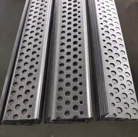 Promotion : Cornière en aluminium perforé galvanisé pour plâtre et stuc, maille décorative
