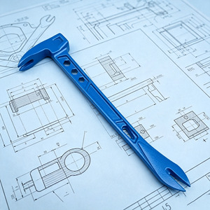 Outil de <span class=keywords><strong>démolition</strong></span> ergonomique compact à axe creux DongQi, extracteur de clous, barre de levier pour réparation de motos et automobiles - Product Image 1