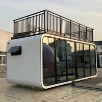 Location de cabane Apple Cabin, maison préfabriquée en capsule, certifiée CE AS4964, mini-maison personnalisée, studio de vacances