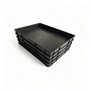 Bandejas de Plástico <span class=keywords><strong>Berserk</strong></span> para Piezas 4'x4, Conductoras de Calor, para Hidroponía, Contenedores Redondos, Bandeja de Embalaje ESD - Product Image 1