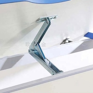 Soporte de bisagra plegable de metal moderno ajustable de 13 posiciones para mecanismo de elevación de mesa de estudio, patas de muebles para cocina y sala de estar - Product Image 6
