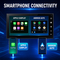 Autoradio personnalisé 7 pouces avec CarPlay sans fil et Android Auto pour camion Mitsubishi FUSO