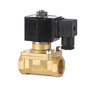 Solenoide de latón de control de agua hidráulica de alta calidad OEM personalizado con cierre por gas/aire 12V 24V - Product Image 2