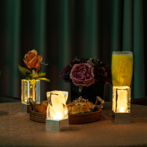 Lámparas de Mesa LED Inalámbricas de Cristal con Control Remoto para Uso en Interiores/Exteriores en Navidad MPCL M3 - Product Image 3