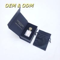 Boîte d'emballage personnalisée de luxe avec logo en feuille d'or pour bougies, coffret cadeau de Noël pour huiles essentielles, boîte rigide en carton 2 pièces pour parfums