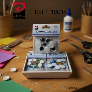 Ojos en plastique faits à la main de 2 cm avec yeux colorés, fournitures d'artisanat - Product Image 3