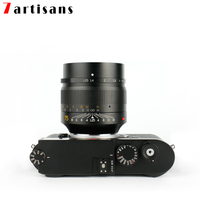 7artisans 75mm F1.25 Portrait Objectif Leica M-mount pour Appareil Photo Leica M-M M240 M3 M5 M6 M7 M8 M9 M9P M10