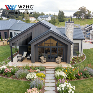 Fast Assembly Modern Light Steel <b>Villa</b> Double Wing for Resort Office Building/Apartment Use Customized IBC Standards - Product Image 1