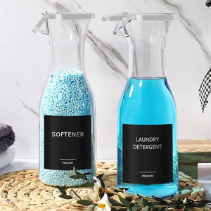 <span class=keywords><strong>Distributeur</strong></span> de détergent à <span class=keywords><strong>lessive</strong></span> en plastique robuste scellé à pièces avec couvercle et étiquette étanche - Product Image 2