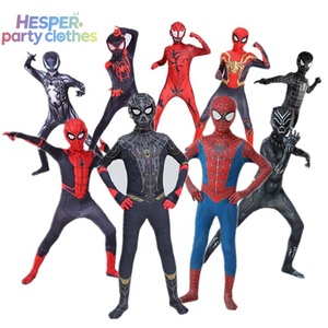 HESPER - Disfraz de Spiderman para Niños, Traje de Spiderman Negro, Ropa de Anime para Niños - Product Image 3