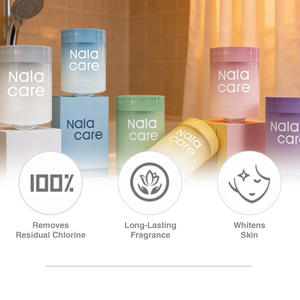 Filtre et adoucisseur d'eau de douche aromathérapeutique, système de filtration universel pour le bain, filtre à eau de beauté domestique VC, soins des cheveux et de la peau - Product Image 2