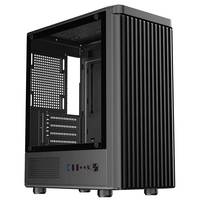 Baru tersedia: Casing komputer hitam putih CH160Plus mendukung motherboard Mini-ATX, casing gaming, casing PC