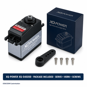 Servo Robot XQ-S4020D 20kg Sin Núcleo Impermeable con Engranaje de Titanio de Alto Torque para <span class=keywords><strong>Coche</strong></span> <span class=keywords><strong>RC</strong></span>, Crawler <span class=keywords><strong>RC</strong></span>, Avión <span class=keywords><strong>RC</strong></span> 4.8v-<span class=keywords><strong>6v</strong></span> - Product Image 3