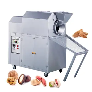 Seed Roaster Preis Erdnuss Gebraucht Elektrischer Röster 50kg Pine Spice Chestnut Roast Machine für Braten