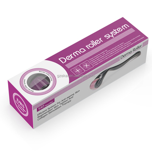 Rouleau <span class=keywords><strong>Derma</strong></span> Noir Mat 540 Microneedling Mésothérapie pour Soins de la Peau Rouleau Meso - Product Image 2