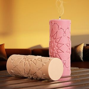 Moule à <span class=keywords><strong>bougie</strong></span> en silicone faisant des moules de bricolage <span class=keywords><strong>pour</strong></span> bougies cire <span class=keywords><strong>pour</strong></span> débutants fournitures créatives formes parfumées pilier Kit votif <span class=keywords><strong>Gel</strong></span> Unique - Product Image 2