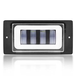 Projecteur antibrouillard Lada pour voiture, barre LED 6 pouces, lentille blanche jaune, DRL LED, feux de jour, feux de brouillard, clignotants, 40W, LED tout-terrain - Product Image 1