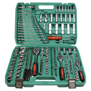 Kit d'outils de mécanicien en acier inoxydable pour la réparation de voitures comprenant des clés à cliquet étui de réparation à domicile paquet de sac OEM - Product Image 2