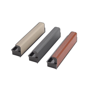 Poliform Same Style Italian Leather Invisible Wardrobe <strong>Door</strong> Handle Grooved Concealed Drawer Pull for Wardrobes Cabinets Drawers - Product Image 1