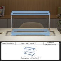 Réservoir de poissons rouges auto-circulant Petit aquarium en plastique écologique de taille moyenne pour salon extérieur Réservoir de poissons sans eau