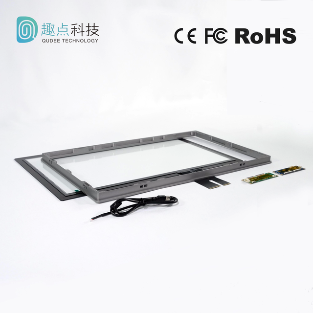 21.5 Inch Industrial PCAP Capacitive Touch Screen G+G Aluminum Frame Touch Panel Overlay Kit